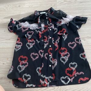 sandro button down shirt